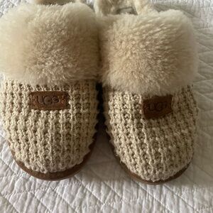 UGG cozy knit slippers